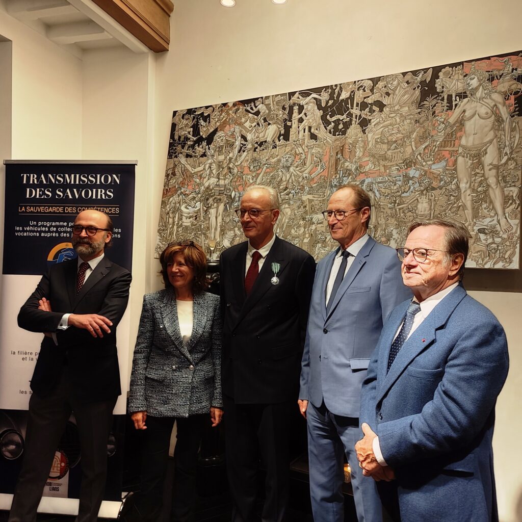 Hubert Haberbusch, Chevalier des Arts et des Lettres